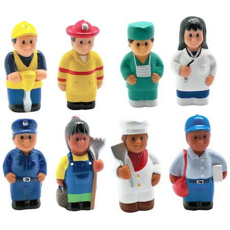Get Ready Kids Multicultural Community Helper Figures, Set of 8 620